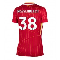 Liverpool Ryan Gravenberch #38 Domáci Ženy futbalový dres 2024-25 Krátky Rukáv